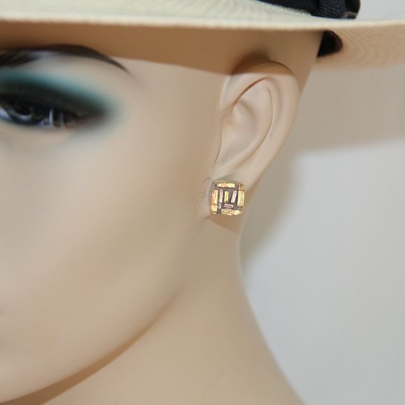 D’Agostino 18k Gold & Sterling Silver Earrings - Picture 2 of 12